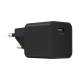 Black 20W PD Portable Smartphone Charger Iphone 12 USB Wall Charging
