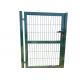 40x40mm Green Pvc Coated Wrought Iron Side Gates