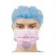 Blue Disposable Non Woven Cap  , Bouffant Hair Nets For Food Processing