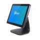 400cd/㎡ Brightness All In One POS A5 Black Cash Register 50-60Hz For Restaurant