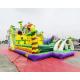 Backyard Commercial Inflatable Slide Dinosaur Jungle Park Bounce Castle
