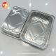 300ml 1000ml Silver Tin Foil Serving Trys Food Packing Foil Container With Lids