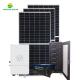 50KW Hybrid PV System All Black MBB Monofacial Bifacial Solar Panel