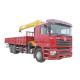 SHACMAN F3000 Crane Truck Mounted XCMG Crane 300HP 6X4 Crane Truck