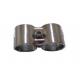 Dia 28mm Chrome Pipe Connectors 2.5mm Thickness For Shelves