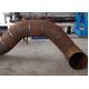 Galvanized / Painted Steel Pipe Bends And Elbows Hot Rolled