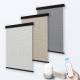 Wholesale 3M Width Blackout Polyester Sunscreen Fabric Roller Shades Anti UV With Cheap Price