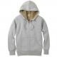 OEM latest comfort grey plain thick casual mens long sleeve zipper hoodies with pocket
