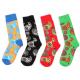 Happy Socks Korean Fashion Sock calico print sock