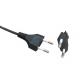 IEC C7 2 Prong European Power Cord With In-Line Switch For Himalayan Salt Lamp