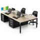 Commercial 4 Seat Cubicle Desk Modern Table Modular Office Workstation Cabinet Office Furniture