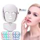 Red Light Facial Device Photon Light Therapy Led Mask Light Skin Beauty Therapy 7 Colors