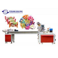 Soft Hard Candy Packing Machine PLC Touch screen With Multi Function Flow