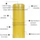 Stretch Wrap Industrial Strength Stretch Film/Wrap 1200ft 500% stretch Clear Cling Durable Adhering Packing, bagease pac