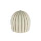 24/410 Luxury Pineapple - Shaped Beige Plastic Bottle Cap, Spherical Cosmetic Screw Cap