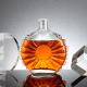 Spray Cap White Glass Material Whiskey Liquor Bottle with Stopper 500ml 750ml Design