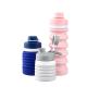 Promotional Silicone Collapsible Sport Water Bottle Bpa Free Retractable Travel Bottle