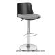 Solid Wood Chrome 82CM 38cm Upholstered Swivel Counter Height Bar Stools