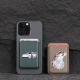 25 Color Magsafe Magnetic Wallet Card Holder Customizable For IPhone