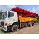 In 2012 Sany HINO Chassis 46 Meter Concrete Pump Truck 5 Cylinders And 5 Masts