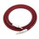 50mm Flat Red Suspension Cotton Cable Sleeve Expanding Braided Sleeving