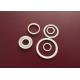 Filled PTFE Machining Plastic And Rubber Parts 25MPa PTFE Ring Gasket