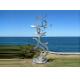 Contemporary Art Stainless Steel Sculpture For Outdoor Decoration Anti Corrosion