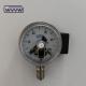 60mm black steel air standard electric contact pressure gauge