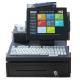 All-In-One Cash Register Terminal with 58mm Built-in Thermal Printer and 12.1''/14'' Display