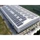 Prefabricated Commercial Metal Frame Warehouse With Solar Panel
