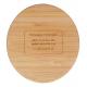 Environmental Bamboo Made 5W Portable Wireless Charger 5V 2-3A