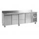 Commercial Hotel Kitchen Freezer Refrigeration Equipment Italy Work Table Under Counter Side-by-side Refrigerator