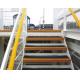 Safety Protection FRP Handrail System With High Level Tube And Grating Together