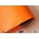 3732 Orange Fire Resistant Silicone Coated Fiberglass Fabric Glass Fiber Cloth