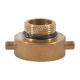 NST adaptor for jet spray nozzles in brass material with male thread