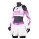 Premium Pink Sparkle Cheer Dance Clothes For Women Custom Cheerleading Uniforms