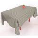 Checkered Gingham Tablecloths Fabric With 100% Eco Friendly Polyester Material