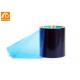 50-60 Microns Blue Protective Film , Anti Scratch Protective Film For Window Glass