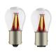Reverse S25 LED Vehicle Tail Lights  , 300lm Stop And Tail Bulb With Glass Cover