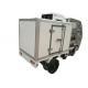 3 Wheeler Refrigerated Tricycle / Freezer Cargo Motor Tricycle With Enclosed Box