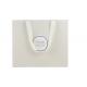 Recyclable White Paper Carrier Bags Strong Bearing Capacity Any Logo Available