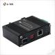 Mini Industrial 10G/5G/2.5G/1G/100M Copper to 10GBASE-X SFP+ Media Converter