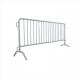 Activity Crowd Control Pedestrian Barrier With Fence Post Caps And 6.5' 8.5' Panel Length