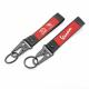 Vintage Vespa-Inspired Key Lanyard | Customizable Red-Black Badge | Premium Metal Clasps & Timeless Appeal​