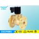 1.5 Inch Flange Type Oil Pressure Control Solenoid Valve , Brass Body Steam