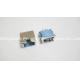 8P8C Sinking Board Low Profile RJ45 Jack With LED Shielded Blue LCP House