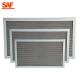 Corrugated Aluminium Air Filter , G2 G3 Air Filter High Efficiency 1 Year Warranty