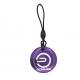 Waterproof 13.56mhz Pvc Epoxy Rfid Tag Keychain