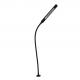 Hotel Reading Light Silver black Dimmable LED Table Lamp 3 5 Years 30000 lm Flexible
