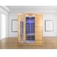 Hemlock Solid Wood Dry Far Infrared Sauna For Home 3 Person Size